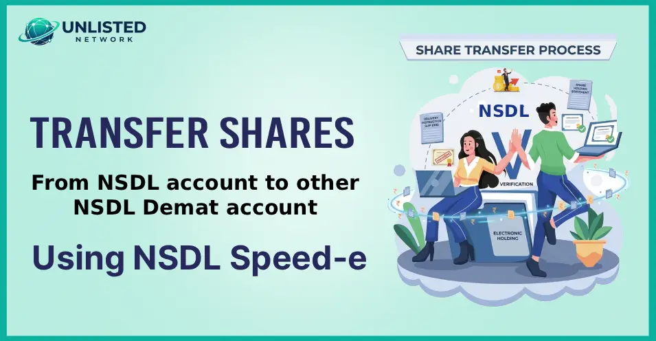 How to transfer shares from NSDL account to other NSDL Demat account using NSDL Speed-e