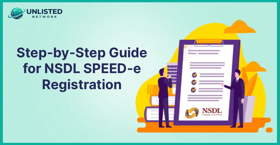 Step-by-Step Guide for NSDL SPEED-e Registration -unlisted network