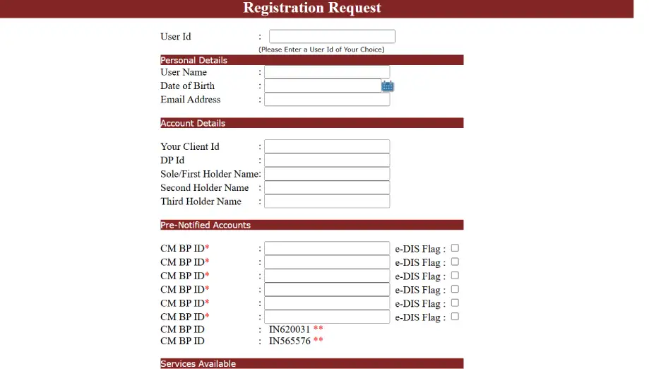 speed e Registration Form