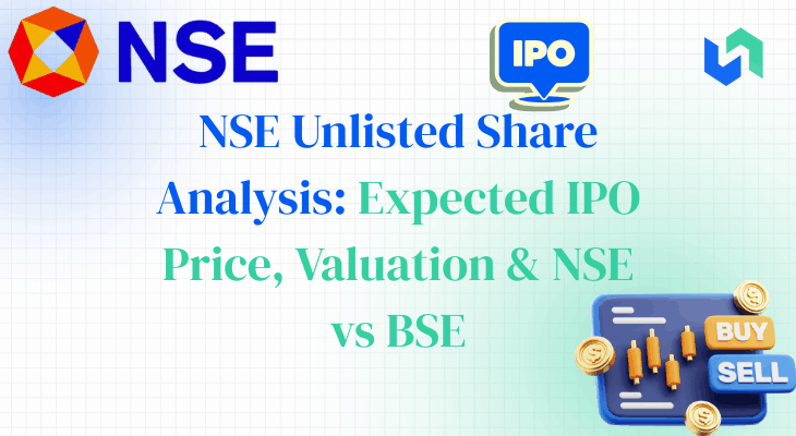NSE IPO expected price and unlisted share valuation analysis